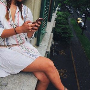 Alice and Olivia Embroidered Dress